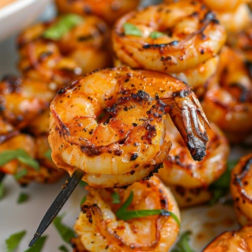 Extra Grilled Shrimp.