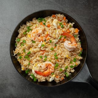 F2. Shrimp Fired Rice - Com Chien Tom