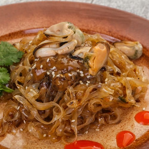 S5 Glass Noodle Crab Stirfry - Mien Xao Cua.