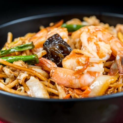 S8 Seafood Pan Fried Noodle - Pho Ap Chao.
