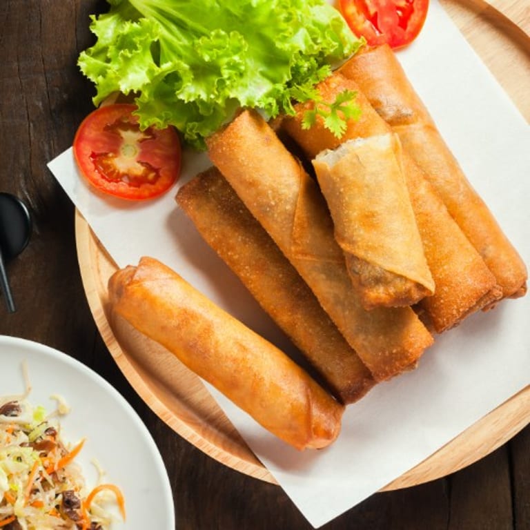 Fresh Vietnamese Goi Cuon Rolls