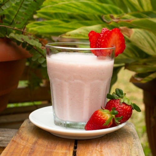 Strawberry Smoothie.